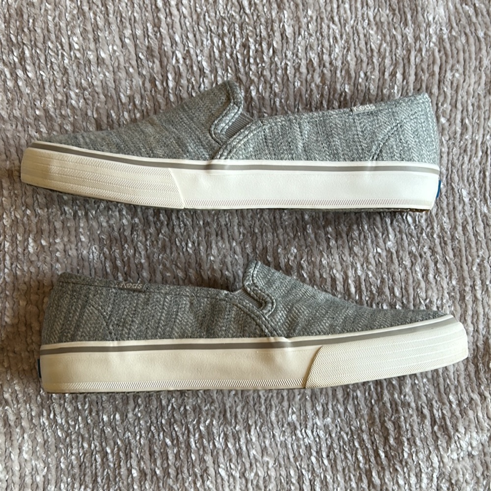 Keds Dream Foam Double Decker canvas slip-on shoes - women’s sz 7.5 - Picture 12 of 12